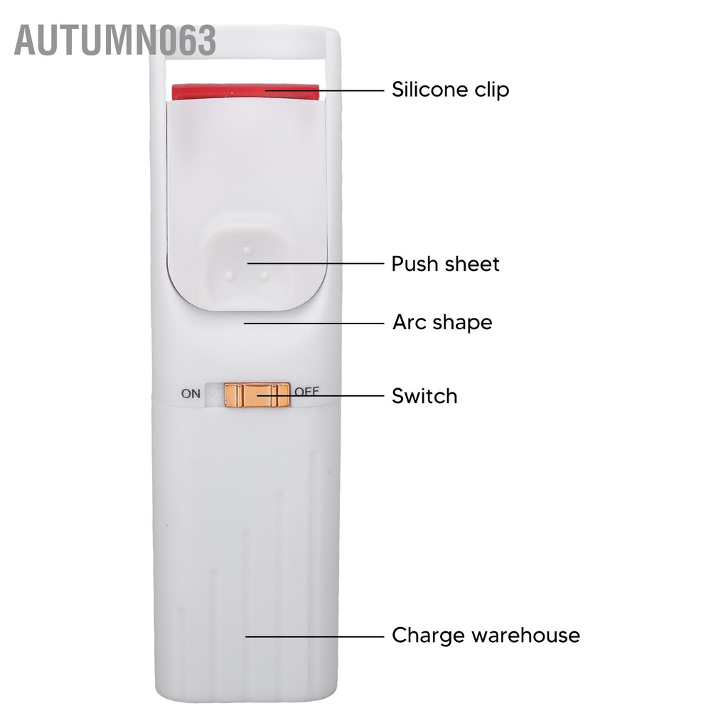 Autumn063 Dụng cụ uốn mi điện