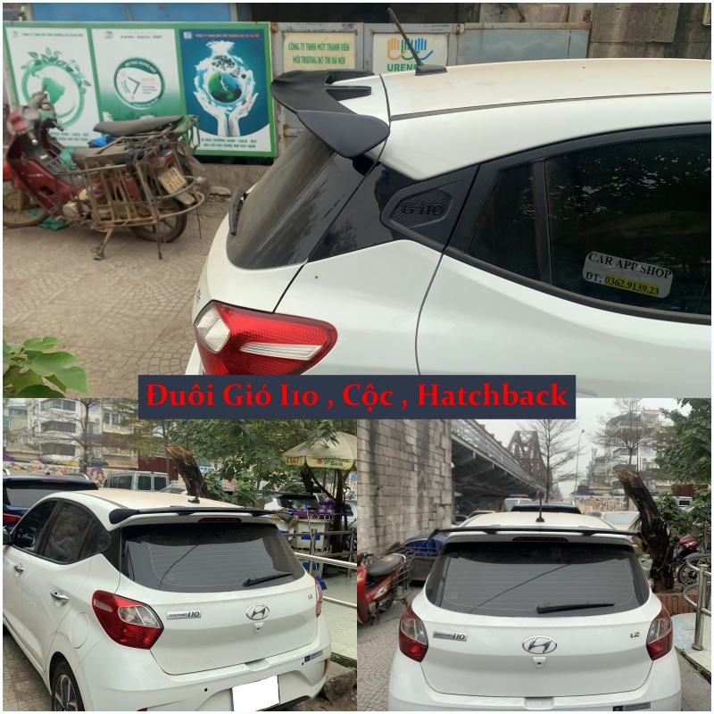 Đuôi gió lắp chung các dòng xe suv đuôi cộc Hatchback