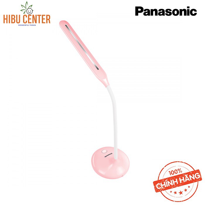 Đèn Bàn LED Panasonic 4.5W – Ánh Sáng Trung Tính 5000K – Màu Trắng/ Đen/ Hồng. Hàng Chính Hãng – HIBUCENTER