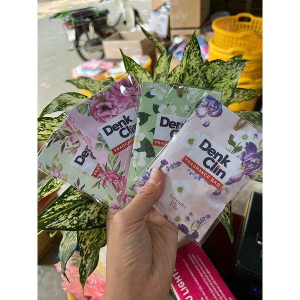 Combo 4 Túi thơm treo tủ quần áo giảm ẩm mốc