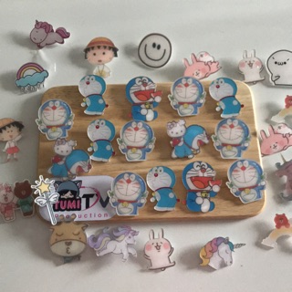 Huy Hiệu và Pin Cài Áo Balo hình Đoremon