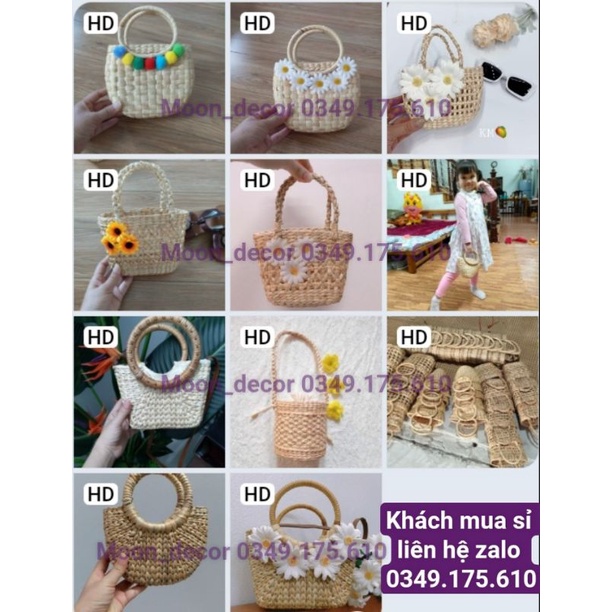 Túi lục bình cute cho bé gái