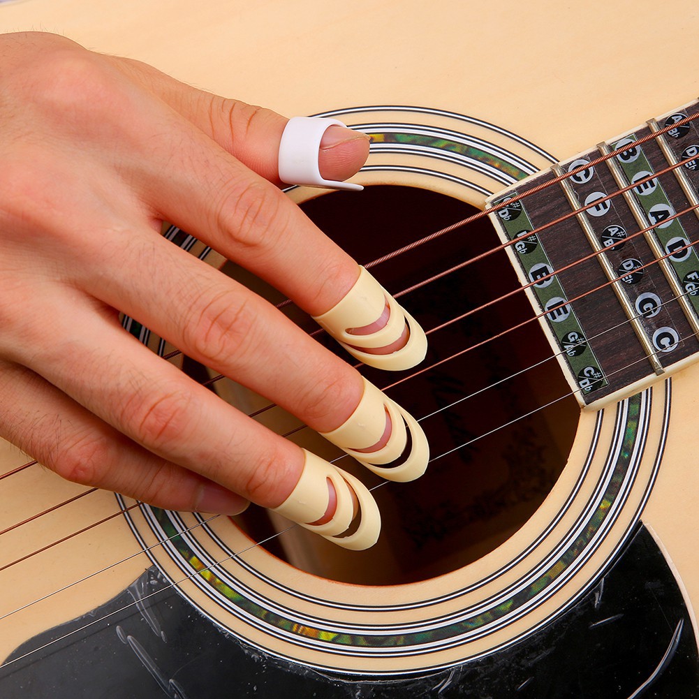 Bộ Pick Gảy Finger Style, Pick Guitar Dunlop Chuyên Nghiệp Chính Hãng