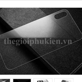 Kính cường lực mặt lưng, mặt sau iPhone XS Max chính hãng.