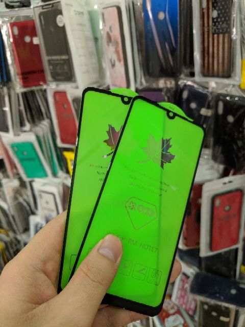Cường lực 20D Redmi Note 7 / 7 Pro FREESHIP Từ 50k full màn full keo ôm màn 2.5D cao cấp