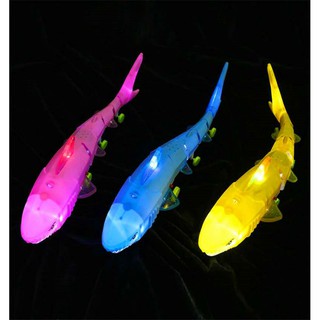 Đồ chơi đèn trung thu cá mập biết chạy phát nhạc cực hot