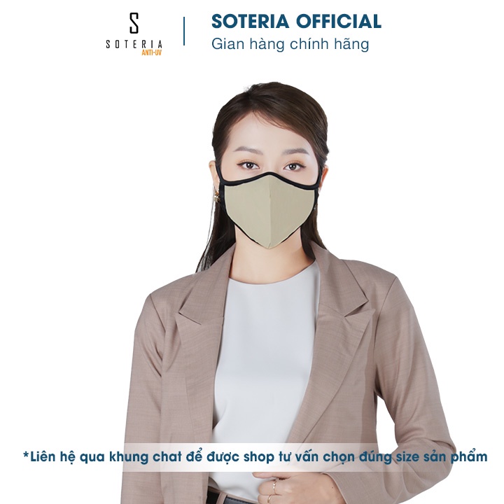 [Combo 2] Khẩu trang chống nắng Anti Ebony - Anti Balsa Soteria - đạt chuẩn UPF 50+, chống khuẩn chống bụi 0.1 - S,M,L