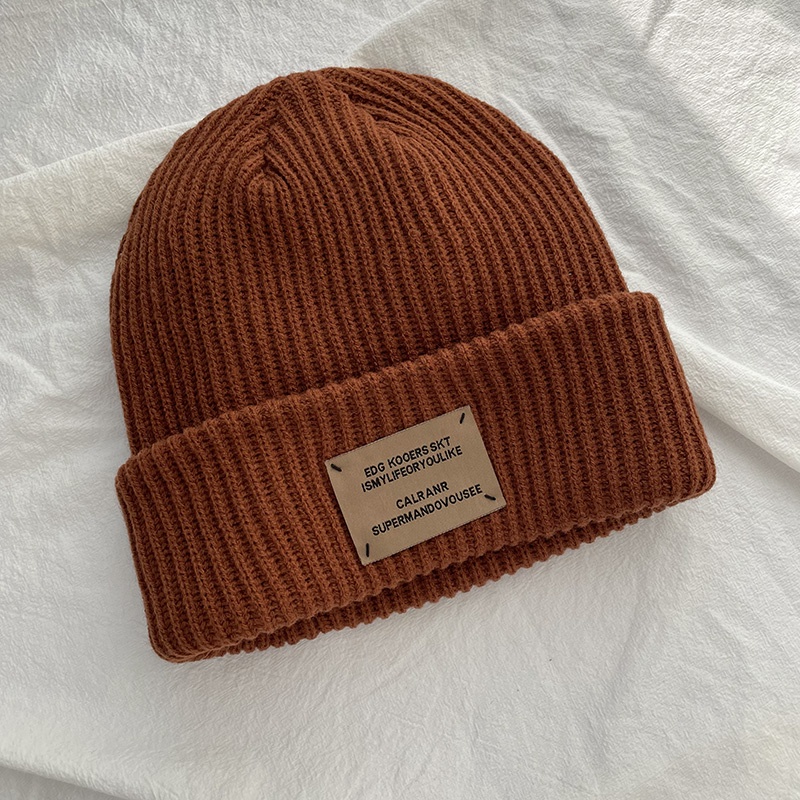 Mũ Len Trùm Đầu Màu Trắng Phong Cách Cổ Điển Thời Trang Mùa Đông Mới Cho Nữ