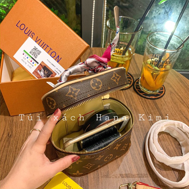 [Mã FATHANG5 giảm 10K đơn 50K] Túi đeo chéo dáng cốp hoạ tiết size nhỏ mini Full Box Nguyên Seal