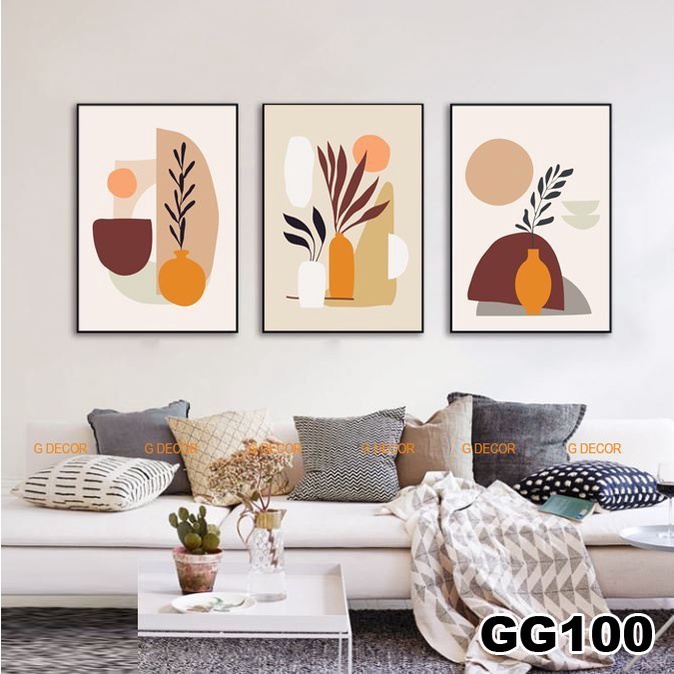 Tranh treo tường canvas decor trừu tượng nghệ thuật trang trí phòng khách, phòng ngủ, phòng ăn, cửa hàng , nhà hàng, spa