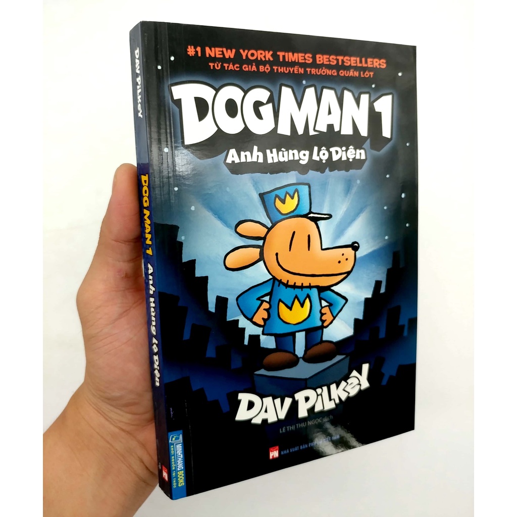 Sách - Dog Man 1 - Anh hùng lộ diện (bìa mềm)