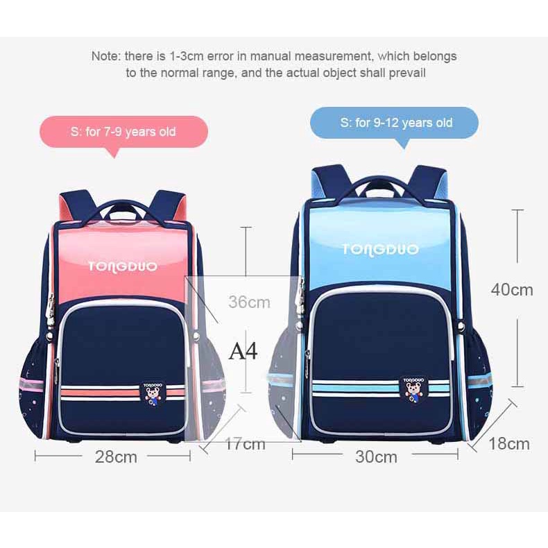 Balo đi học siêu nhẹ chống thấm nước thiết kế mới cao cấp thời trang