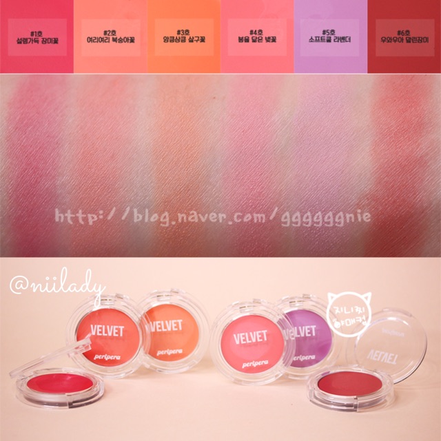 Má hồng kem Peripera Pure Blushed Velvet Cheek | BigBuy360 - bigbuy360.vn
