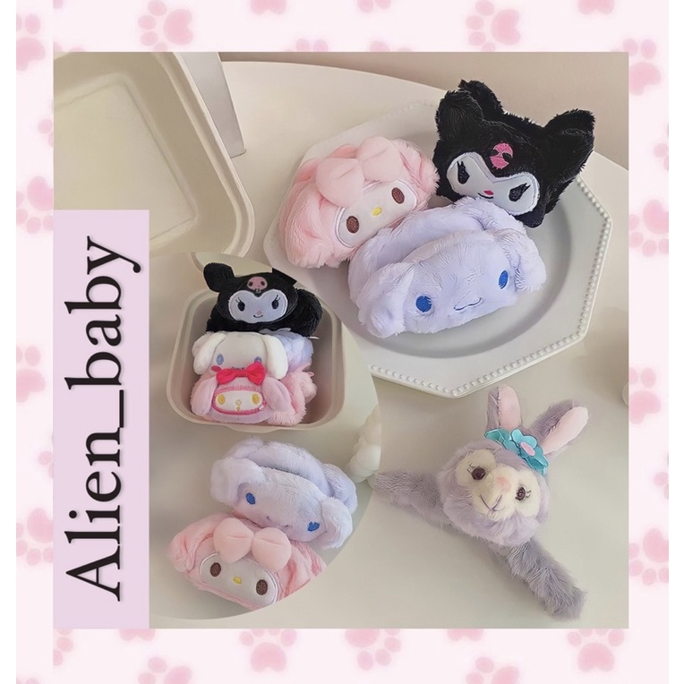 SẴN KẸP TÓC SANRIO hình Cinna, hello kitty, my melody, kuromi siêu đáng yêu