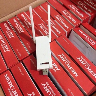 Thiết bị kick sóng wifi 2 râu mercury
