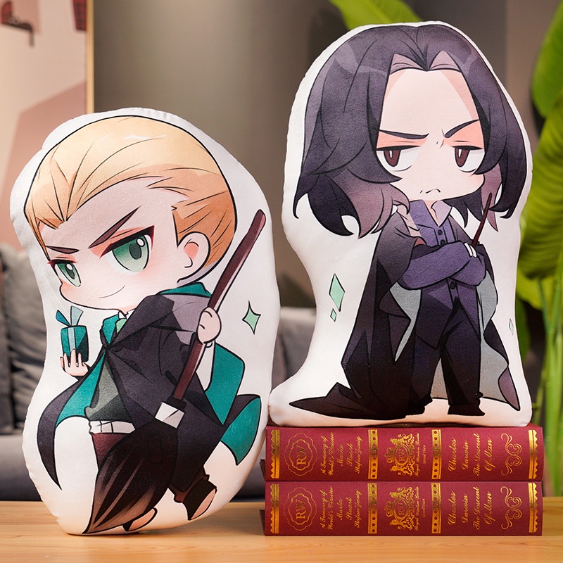 Gối nhồi bông hình Harry Potter hoạt hình dùng trang trí nhà cửa