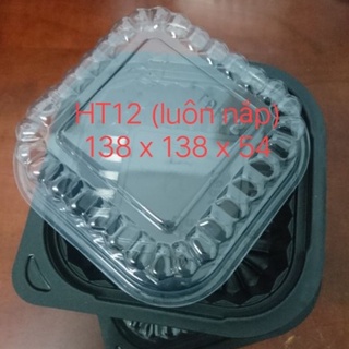 Lốc 100 Hộp HT12 - đựng xôi, trái cây, bánh ...