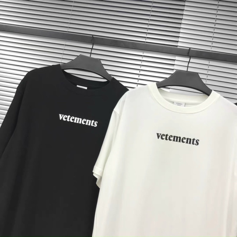 ÁO THUN TAY LỠ COTTON VETEMENTS UNISEX NAM NỮ