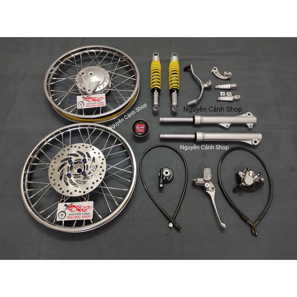 Bộ dàn chân wave dream đi bài cứng