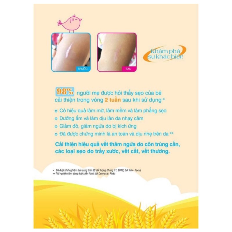 Gel mờ sẹo cho trẻ em Hiruscar Kids ⚡ Tặng quà ⚡ Tuýp 10g Bôi sẹo cho bé