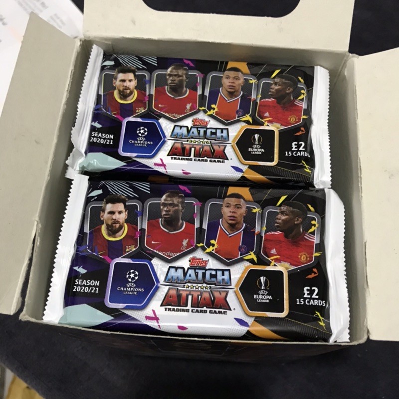 [ Full Box ] Match Attax C1 mùa 20/21 ( 750 thẻ )