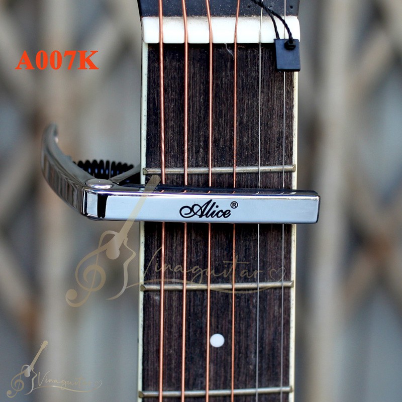 Capo đàn guitar acoustic Alice A007K - NMH Music Phân Phối Chính Hãng