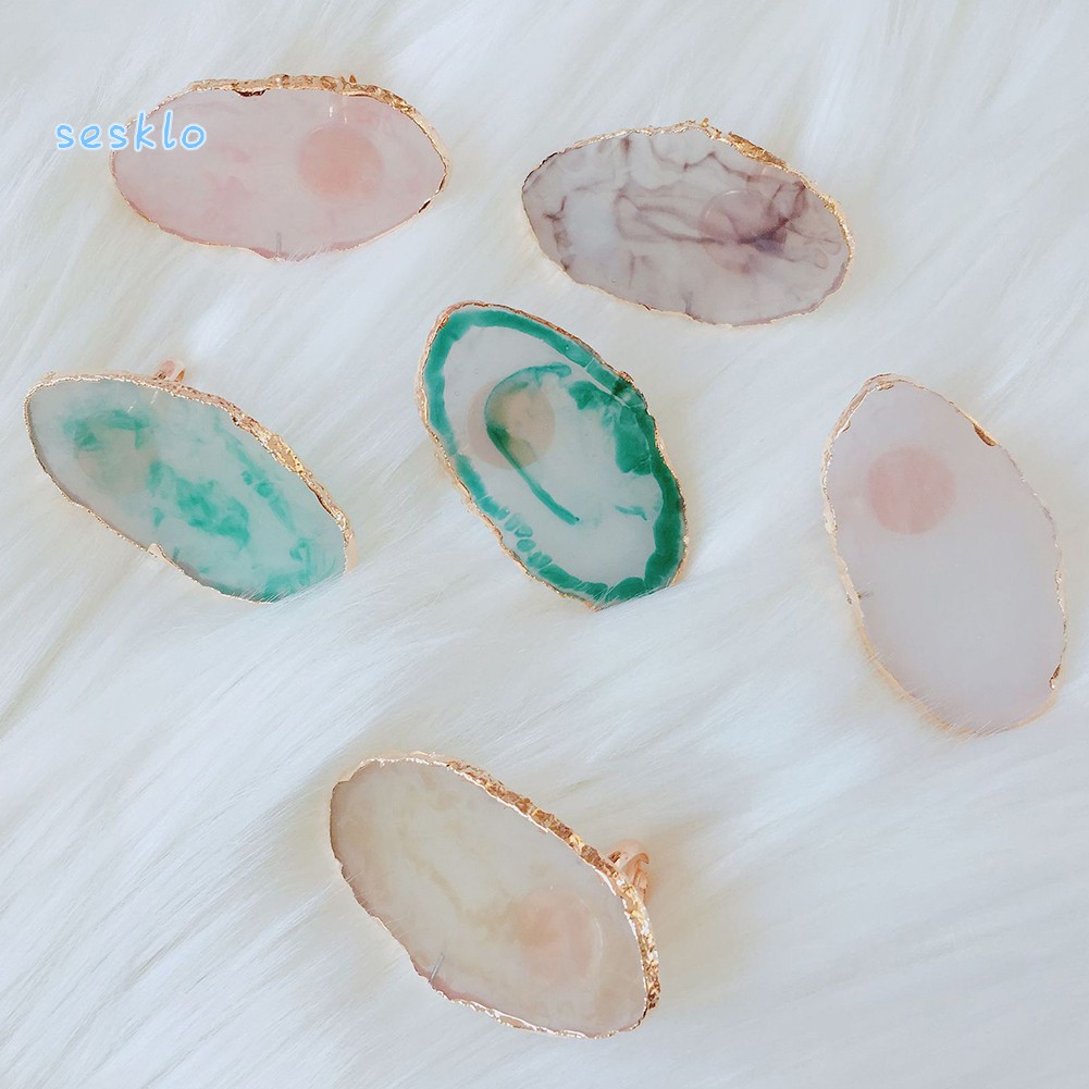 Bộ Đồ Thời Trang SK Thiết Kế Cá Tính☑Khay Đựng Màu Sơn Móng Tay Bằng Nhựa Resin