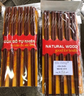 Đũa gỗ Việt Nam Set 10 đôi