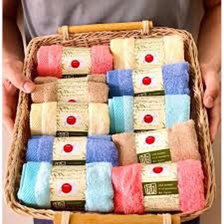 Khăn mặt sợi than tre xuất Nhật