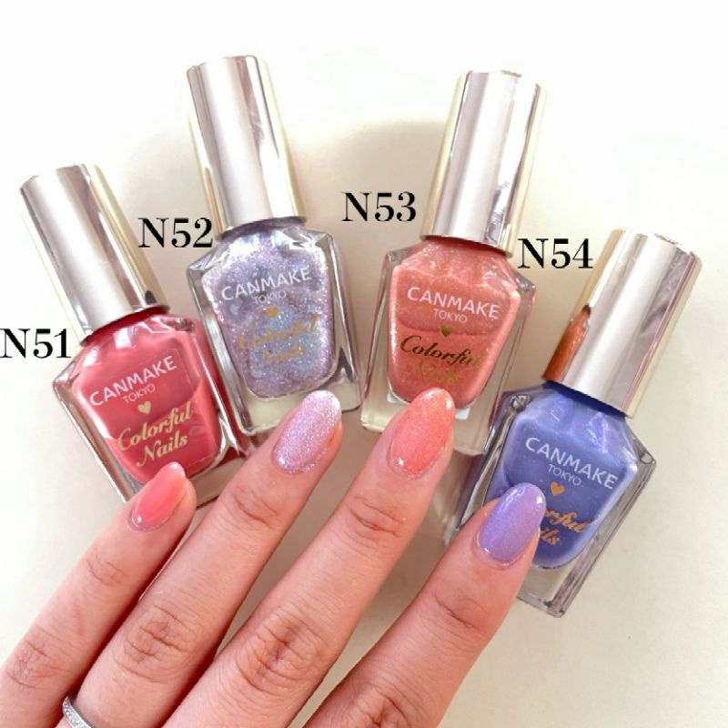 Sơn móng tay Canmake N43 N44 N46 N51 N52 N53 N54 N55 N57 N59 N61