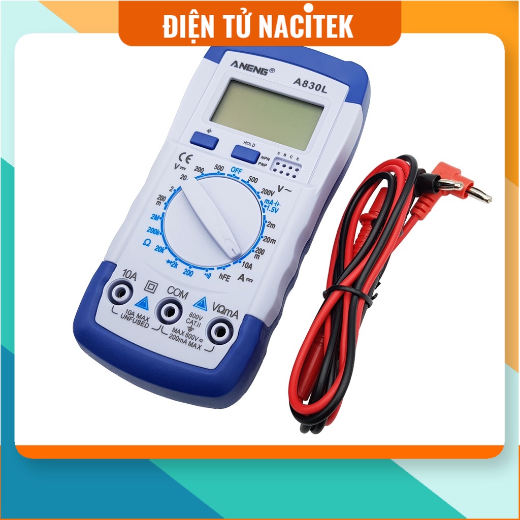 [NSHOP] Đồng hồ điện tử ANENG A830L