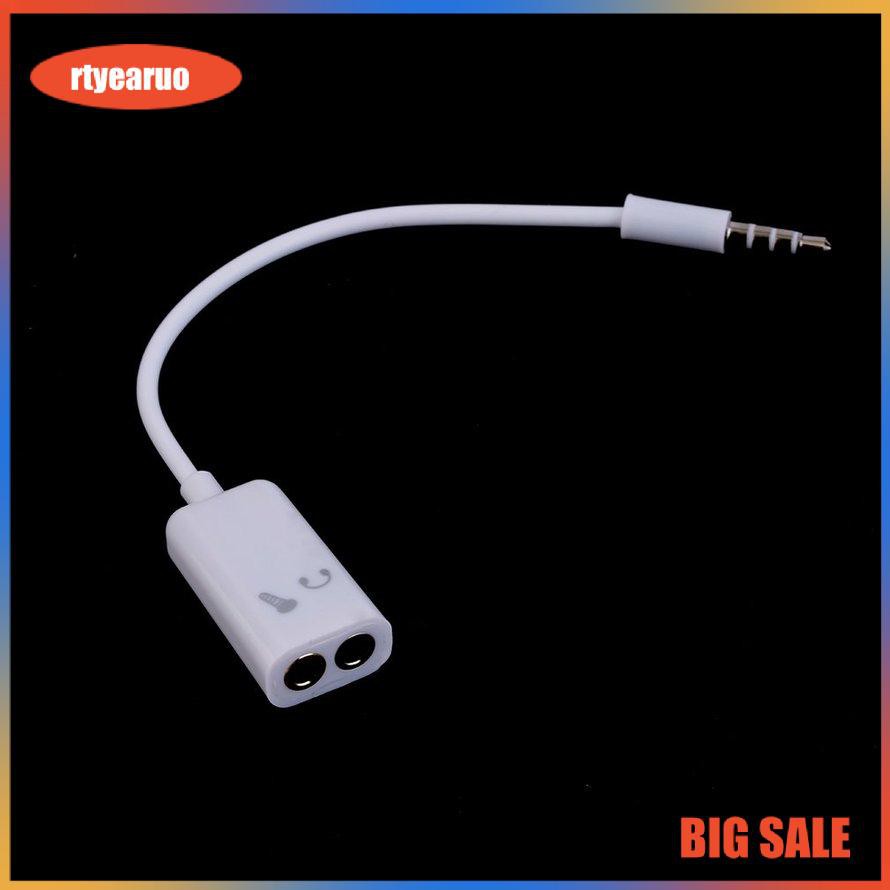 Cáp bộ chia âm thanh để phân phối âm thanh 3,5 mm từ 1 đầu cắm sang 2 giắc cắm