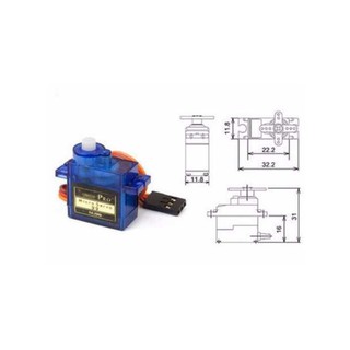 Động cơ servo SG90/MG90S/MG996R