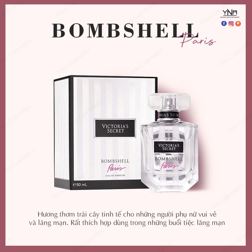 Nước Hoa Victoria’s Secret Bombshell Paris Eau De Parfum