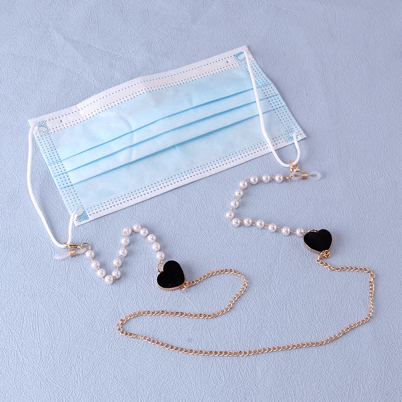 Dây Đeo Giữ Mắt Kính Chống Thất Lạc Đính Ngọc Trai Giả Thời Trang