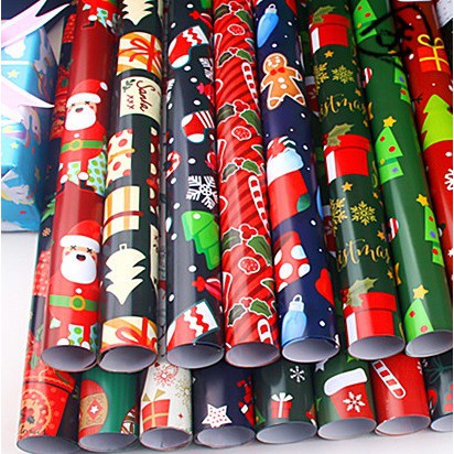 Combo 3 Giấy gói quà Noel mẫu 2023