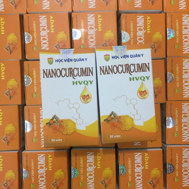 [Chính hãng] Tinh chất nghệ Nanocurcumin Học viện Quân Y hỗ trợ điều trị bệnh dạ dày, sau phẫu thuật, sau sinh, đẹp da..