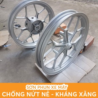 Combo sơn mâm màu bạc lấp lánh 1701* - Sơn xịt Samurai