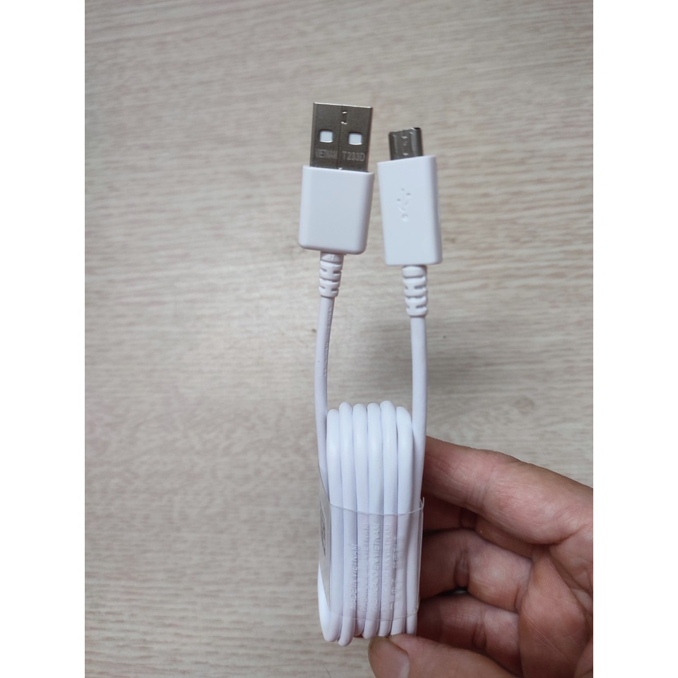 Bộ, Củ, Dây cáp SAMSUNG Micro Dài 1.2m/ Dùng Cho LG G5, G6; SONNY; SAMSUNG S7,S8,S9+, BH 12T 1 đổi 1