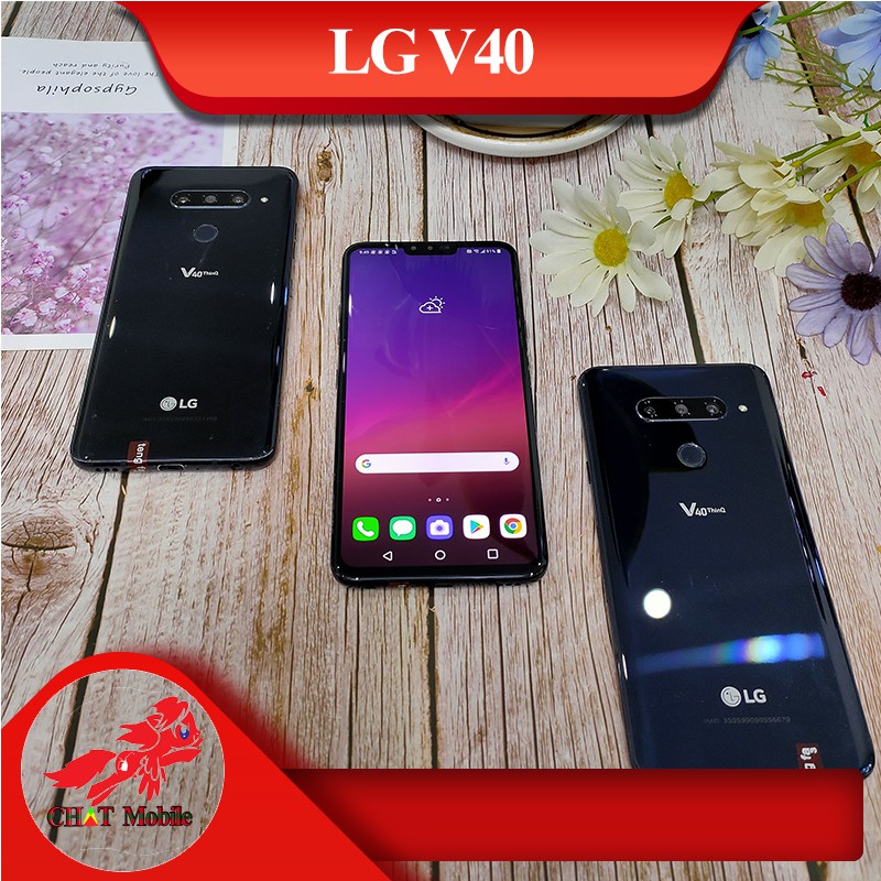 Điện thoại LG V40 ThinQ ,Ram 6 Gb,Snap 845,P-OLED 6.4''2K+