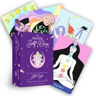 [HÀNG CÓ SẴN] Bộ bài oracle Sacred Self Care Oracle Decks - Order trực tiếp Hay House