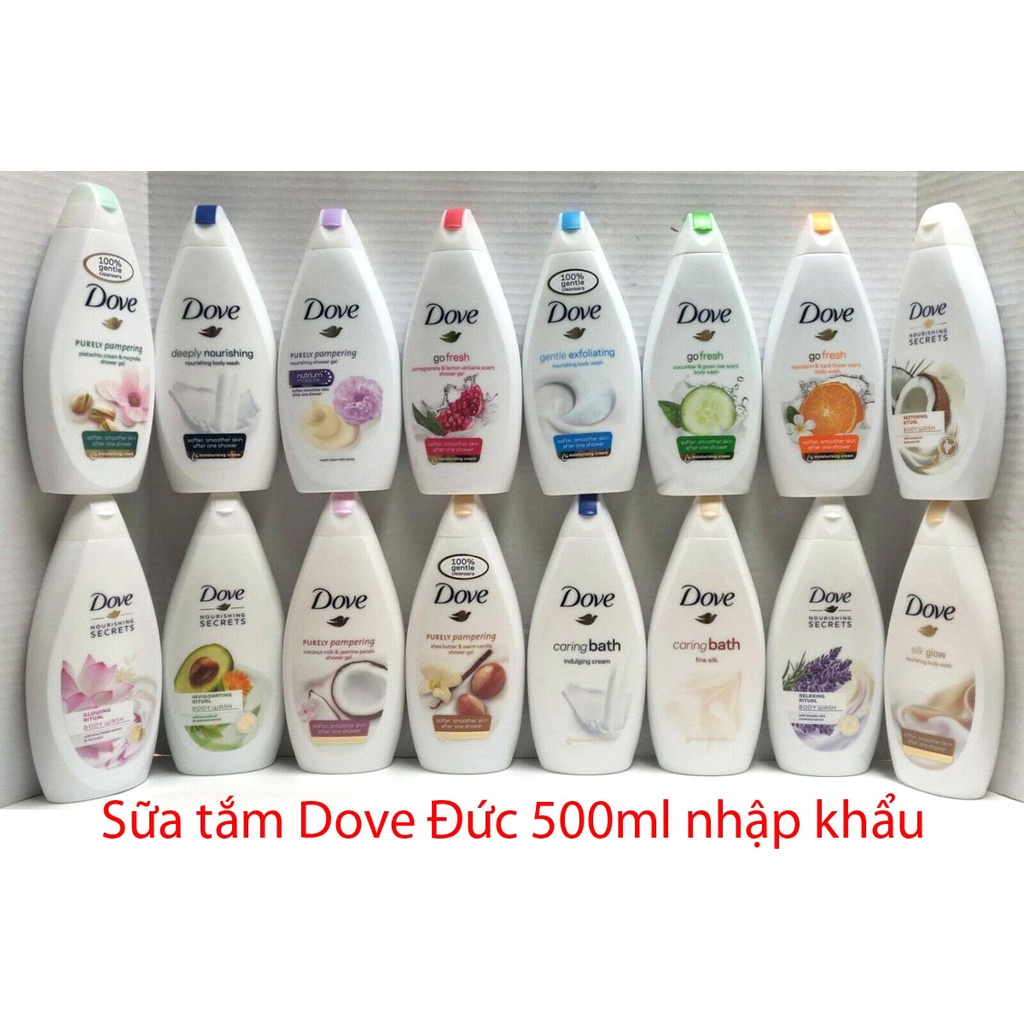 Sữa tắm Dove 500ml - EU