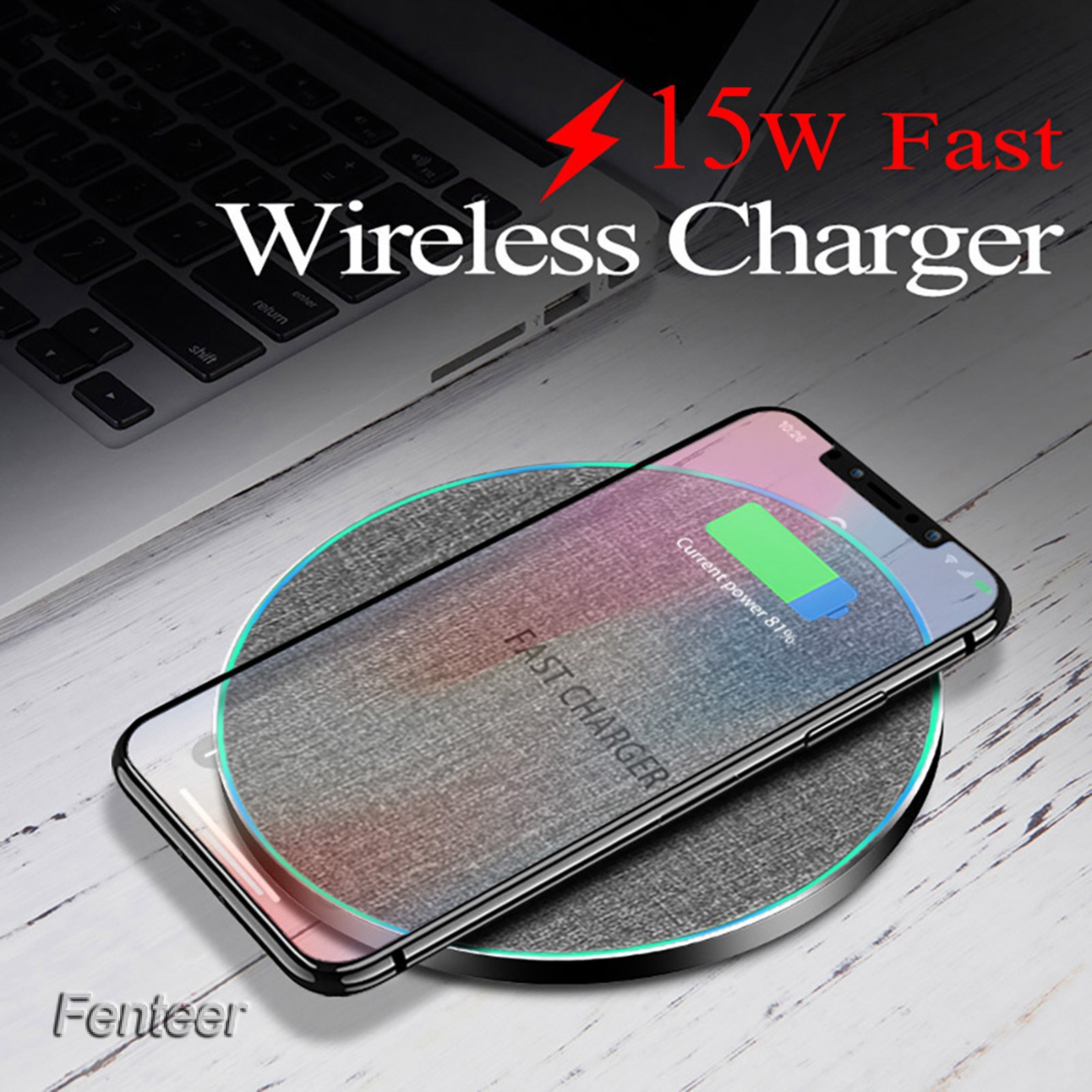 Đế Sạc Nhanh Không Dây 15w Cho Lg V30 V30 + V35 V40 V50