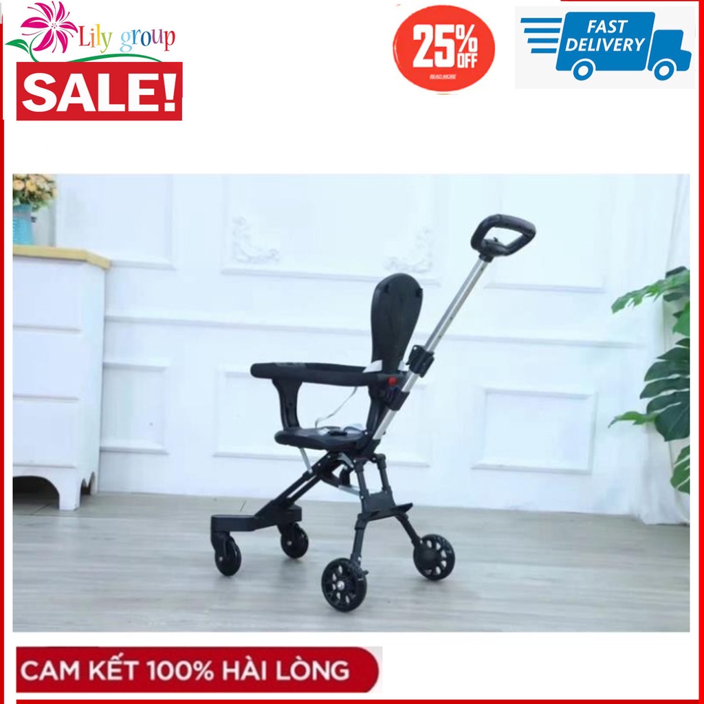 Xả Kho xe đẩy đảo chiều Thanh Lý gấp gọn kèm đệm