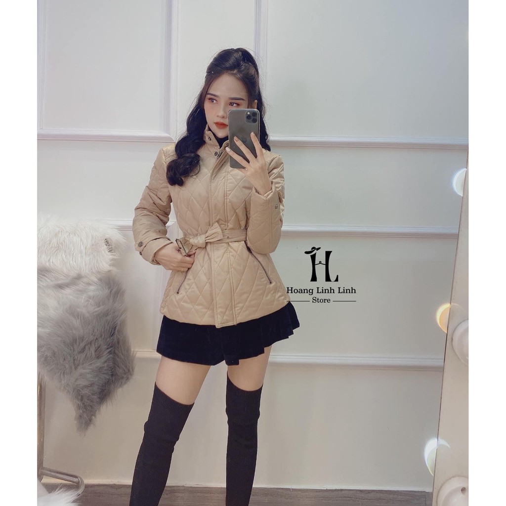 [New 2021] Áo khoác phao nữ thu đông chất nỉ dáng dài, áo phao nữ mùa đông dáng dài, ao phao nỉ, ao khoac hoodie | BigBuy360 - bigbuy360.vn