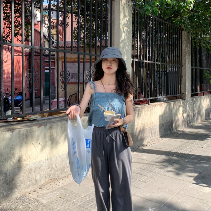 Áo hai dây có thể điều chỉnh phong cách Hàn Quốc trẻ trung xinh xắn cho nữ 175053 | BigBuy360 - bigbuy360.vn
