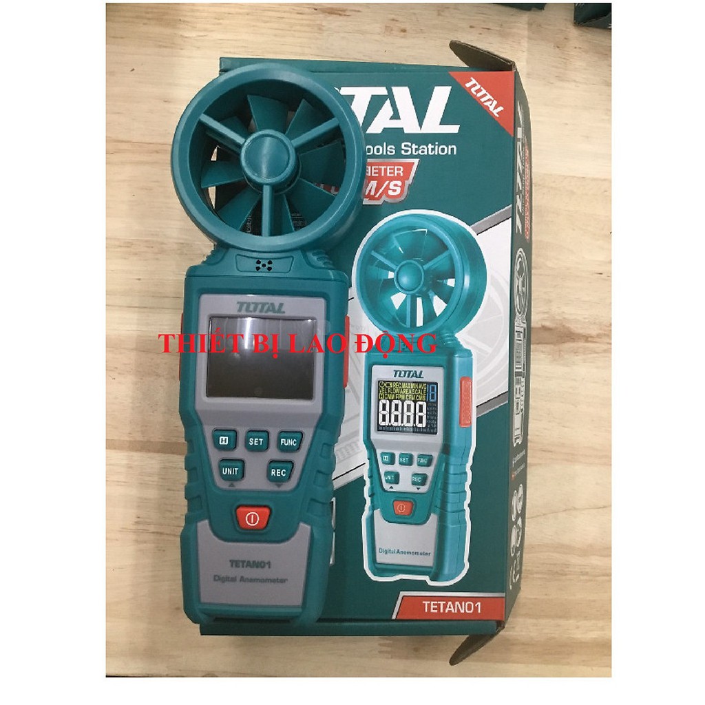 MÁY ĐO TỐC ĐỘ GIÓ KỸ THUẬT SỐ TOTAL TETAN01