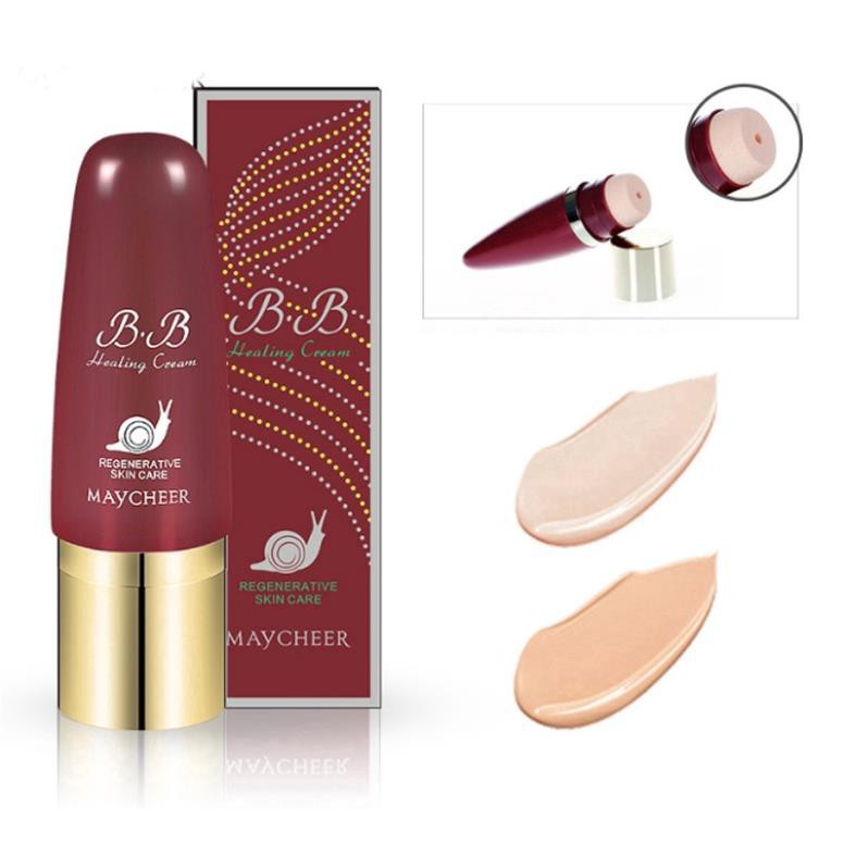 Kem nền che khuyết điểm chiết xuất ốc sên kiềm dầu BB Maycheer | BigBuy360 - bigbuy360.vn