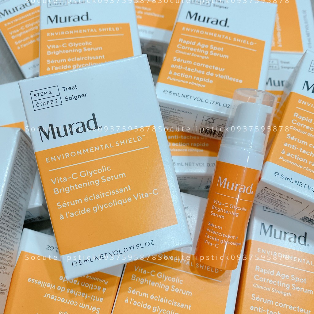 🧡 Tinh chất sáng da Murad Vita-C Glycolic Brightening Serum