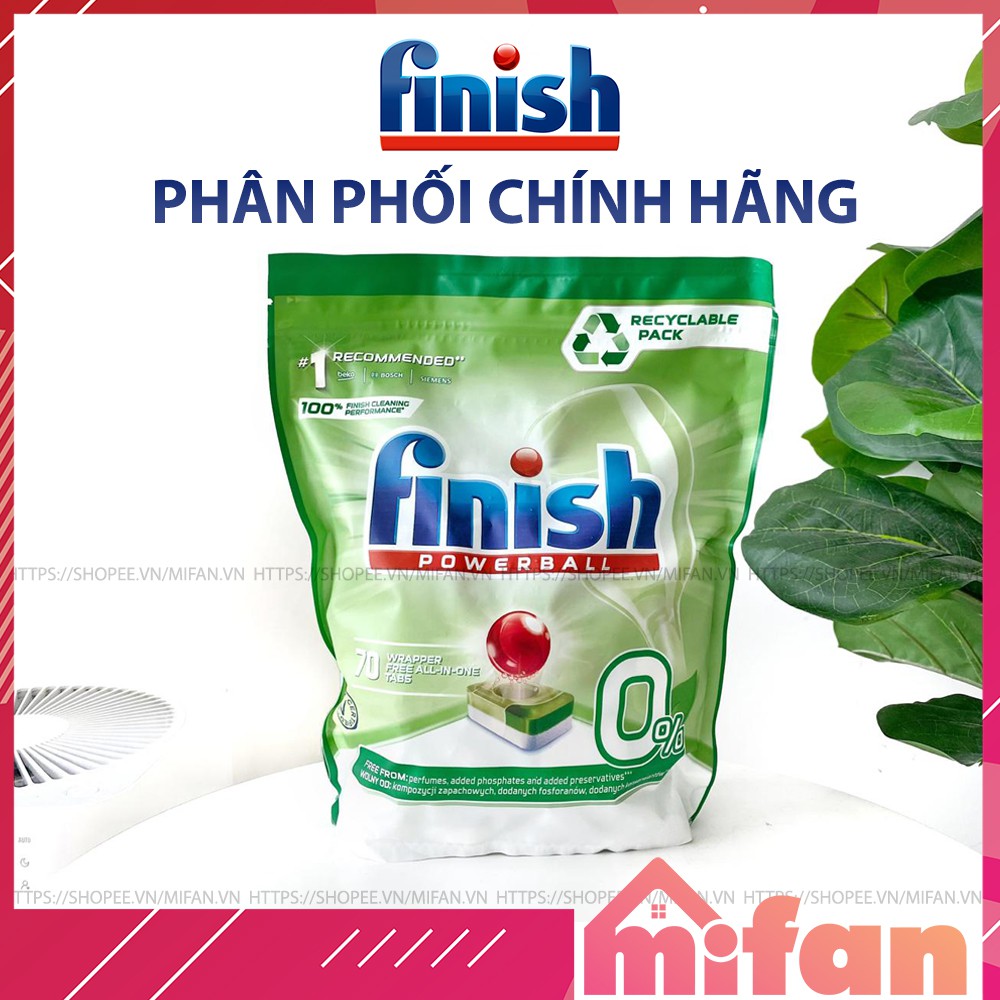 Viên rửa bát Finish 70 viên